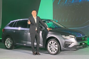 小改款Skoda Scala計有1.0 TSI、1.5 TSI兩種規格，售價分別為100.8萬元、106.8萬元，較改款前小漲兩萬元。(攝影：島耕作)